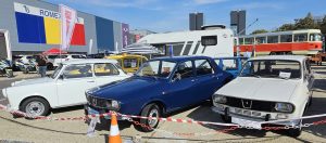 Trabant 601 alb, Dacia 1300 albastră și Renault 12 alb, expuse la SAB 2026